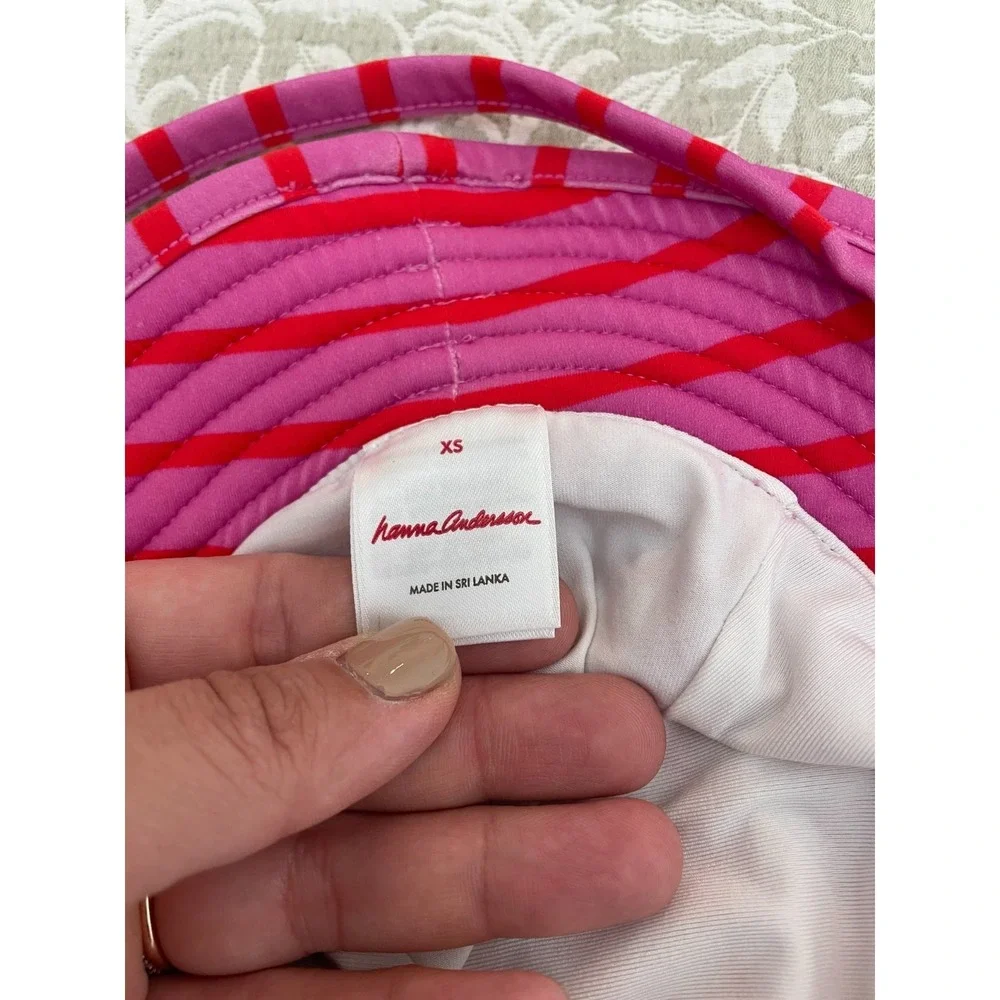 Hanna Andersson Sun Hat Kids Unisex XS Protection Beach Swim Outdoors‎ Pink